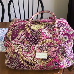 Pink Vera Bradley Duffle Bag